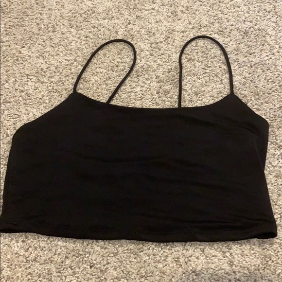 Black Bead Other - Black bralette